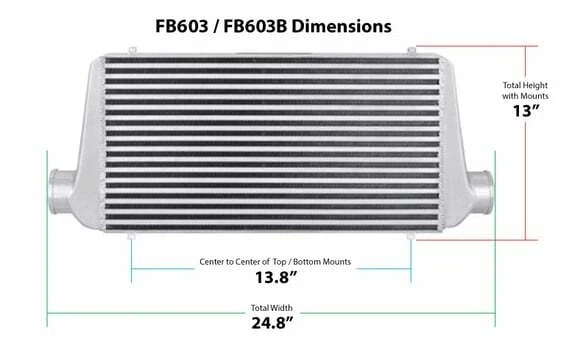 Frostbite Air to Air Intercooler - FB603